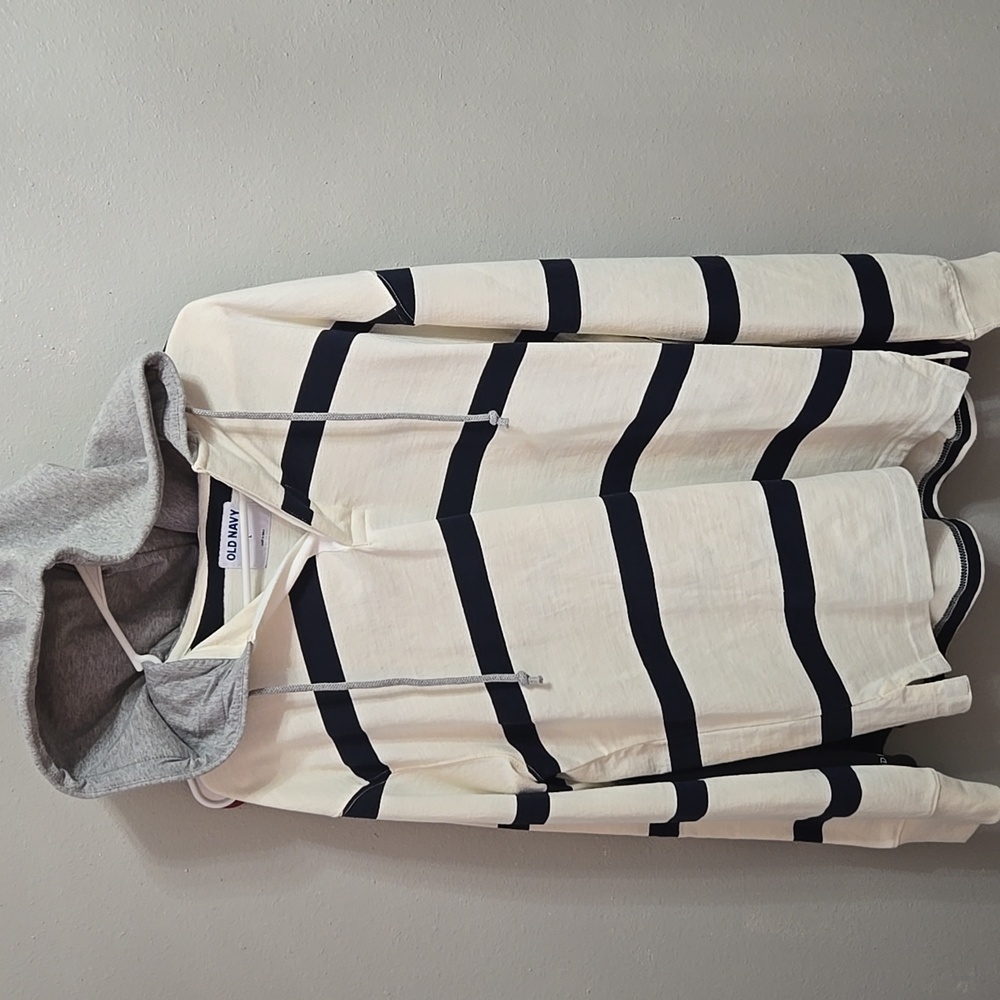 OLD NAVY Mens Hooded Long Sleeve Shirt